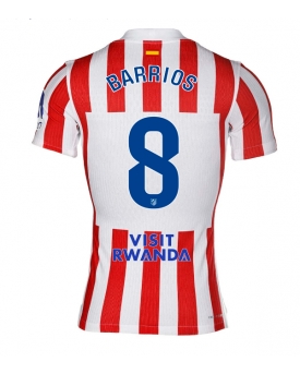 Billige Fotballdrakt Atletico Madrid Pablo Barrios #8 Replika Hjemmedrakt 2025-26 Kortermet Billige Fotballdrakt Atletico Madrid Pablo Barrios #8 Replika Hjemmedrakt 2025-26 Kortermet